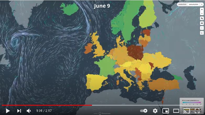 You are currently viewing Wieviel CO2 entstehen in Frankreich bzw. Deutschland für die Herstellung von 1kWh Strom?